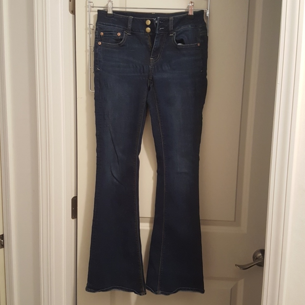 American Eagle Artist Flare- Super Super Stretch